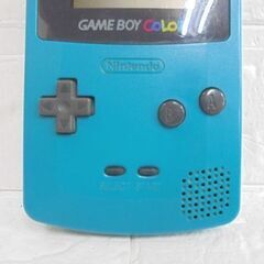 ジャンク 任天堂 ゲームボーイカラー 本体 ブルー CGB-001 CGB-JPN-1 ニンテンドー GAME BOY COLOR 札幌市 白石店の画像