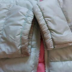 女の子 ダウンジャケット 110 水色の画像