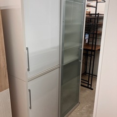 11/25 値下げ松田家具  引き戸式レンジボード ?日本製?モイス加工?ホワイト?1273
