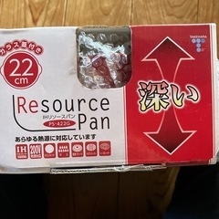 ガラス蓋付きリソースパン22センチの画像