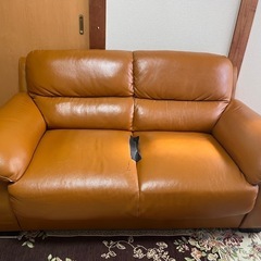 ソファ定価2万円ほどソファカバー付き