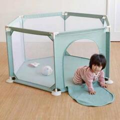 美品　ソフトベビーサークル
