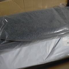 15枚セット 階段マット滑り止め付き 階段用 ステップマット 折り曲げ付 防音 階段カーペット 65×24cm 大きい 丸い角 厚さ5mm (プレミアムグレー)の画像