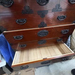 【お取引中】タンス レトロ アンティークの画像