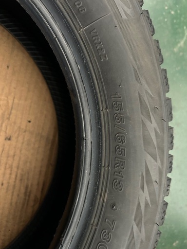 155/65R13 ブリジストン vrx2 スタッドレス4本