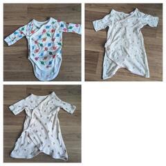 出産準備ベビー服10枚セット【女の子】※プチバトー、コンビミニなどの画像