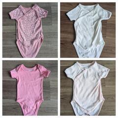 出産準備ベビー服10枚セット【女の子】※プチバトー、コンビミニなどの画像