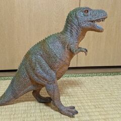 恐竜（ティラノサウルス）のフィギュアの画像