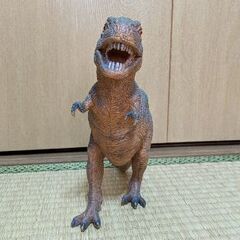 恐竜（ティラノサウルス）のフィギュアの画像