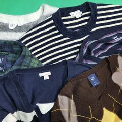 メンズ Gap トップス セーター他 XS 6点の画像