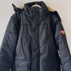 美品・未使用✨モッズコート メンズ フード付き 裏ボア 中綿 厚...