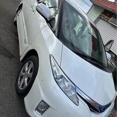 【極上】下回り腐食なし中期エスティマ ハイブリッド4WD ７人乗...