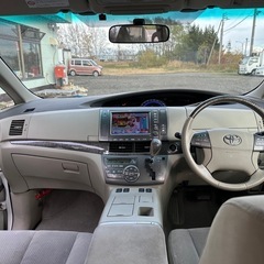 【極上】下回り腐食なし中期エスティマ ハイブリッド4WD ７人乗り　車検付きの画像