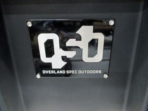 OVERLAND SPEC OUTDOORS ツールボックス ハードケース 50L ブラック オーバーランド スペック アウトドアーズ