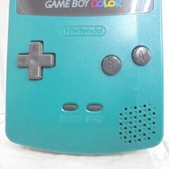 ジャンク 任天堂 ゲームボーイカラー 本体 グリーン CGB-001 CGB-JPN-2 ニンテンドー GAME BOY COLOR 札幌市 白石店 の画像