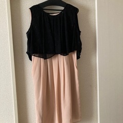 未使用2WAYボレロ付きワンピースドレス