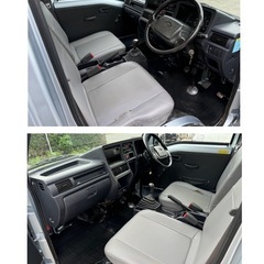 🌏サンバートラック🌏4万km台🌏エアコン、パワーステ、5速マニアル、4WD🌏車検長い🌏乗って帰れます🌏の画像