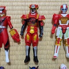 仮面ライダーや戦隊ヒーローシリーズのフィギュア等の画像