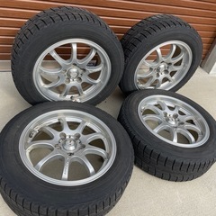 プリウスα ホイール　スタッドレス　冬用　205/60R16  ...