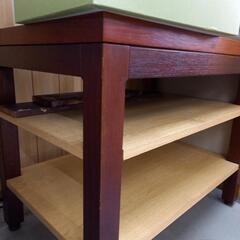 木製　棚　の画像