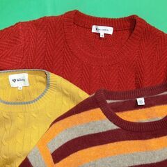 メンズセーター TK＆ユニクロ M 3枚の画像