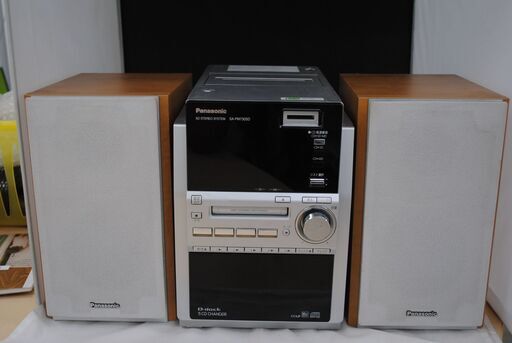 [959] Panasonic ミニコンポ　SA-PM730SD、スピーカー2個