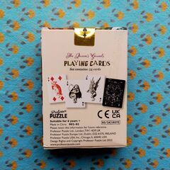 イギリス製・不思議の国のアリス・トランプカード（未開封）の画像