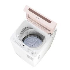 【丸正電器】新品★全自動洗濯機★保証有★7Kg★穴なし槽で清潔・節水。ES-GV7Jの画像