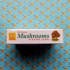 イギリス製・世界のきのこ・トランプカード（未開封）の画像