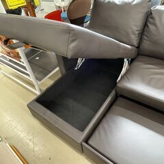 【ジモティ来店特価！！】　L字ソファ　J-1101の画像