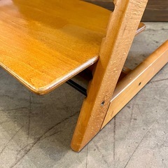《売約済》【武蔵小山店】 STOKKE　ストッケ　トリップトラップ　ナチュラル　ブナ材　無垢　ベビーチェア　キッズチェア　ダイニングチェア　子供　ナチュラル　ハイチェア　ライトブラウン ? 品川区 リサイクルショップ ランバールーム 武蔵小山店 ◀︎ 武蔵小山パルム 戸越銀座 隣接