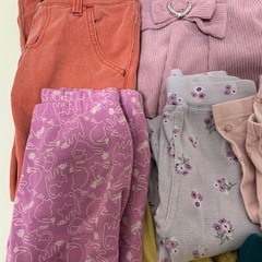 120センチ　女の子　ズボン　キュロット　半ズボンセットの画像