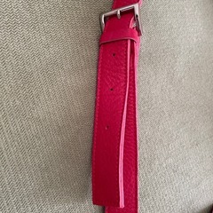 新品　おしゃれ赤　皮
ショルダーバック　　 の画像