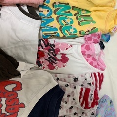 120センチ　女の子　半袖　長袖　チュニックなどセット　　の画像