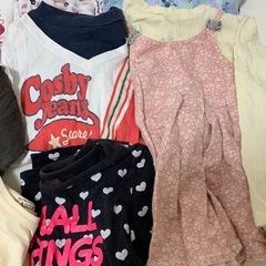 120センチ　女の子　半袖　長袖　チュニックなどセット　　の画像