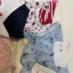 120センチ　女の子　半袖　長袖　チュニックなどセット　　の画像