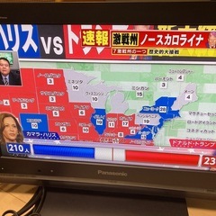 日本製の完動品！Panasonic 薄型TV  20型　の画像