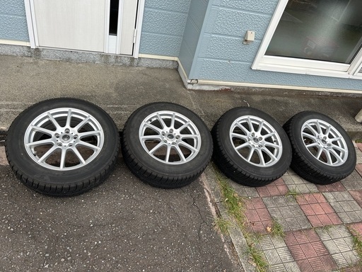 エスティマ　50系　スタッドレス・アルミホイール4本セット　ブリヂストン