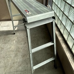アルミ 折りたたみ作業台 W97×D28×H91の画像