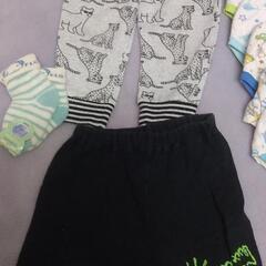 値下げ！幼児用中古服・トレーニングパンツ他12枚まとめ売りの画像