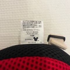 【ミッキーの転倒防止リュック】★ごっつん帽子！赤ちゃんクッション★の画像