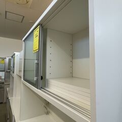 【ジモティ来店特価！！】　食器棚　松田家具　ホワイト　J-1104の画像
