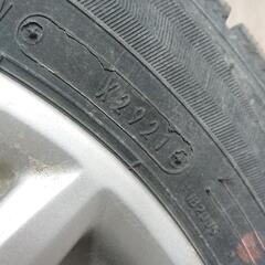 ホンダ n-one 純正op 14インチアルミホイール ダンロップ 155/65R14 冬タイヤセット の画像