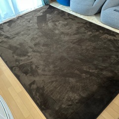 【引き取り決まりました】高反発極厚25mmラグサイズ200cm X300cmブラウンの画像