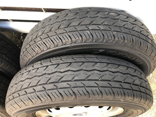 ヨコハマ　145R12 6PR バリ目　JOB RY52