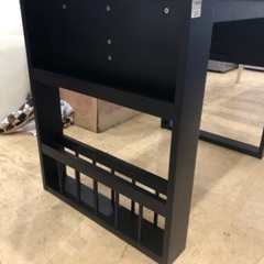 【軽トラック貸出サービス有】ニトリ　方パタダイニングテーブル　DTピア3 ブラウン✖️ホワイトの画像