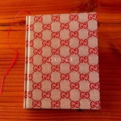 未使用【GUCCI】スクラップブック 手帳