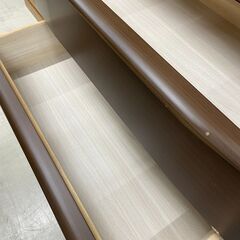 【ジモティ来店特価！！】　6段チェスト　ブラウン　J-1106の画像