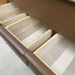 【ジモティ来店特価！！】　6段チェスト　ブラウン　J-1106の画像