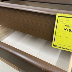 【ジモティ来店特価！！】　6段チェスト　ブラウン　J-1106の画像
